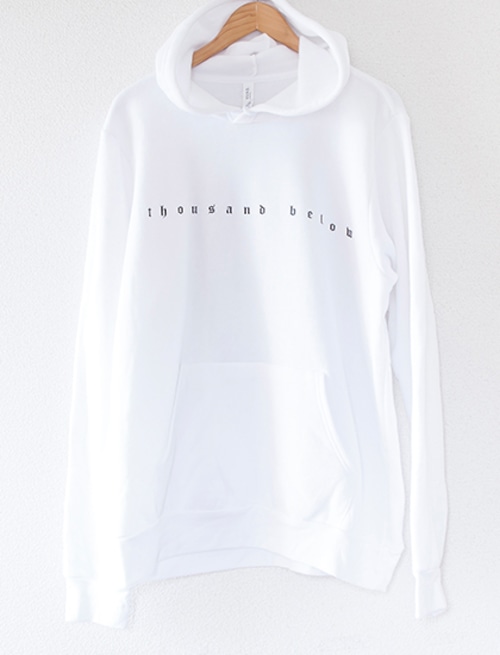 【THOUSAND BELOW】No Place Hoodie (White)