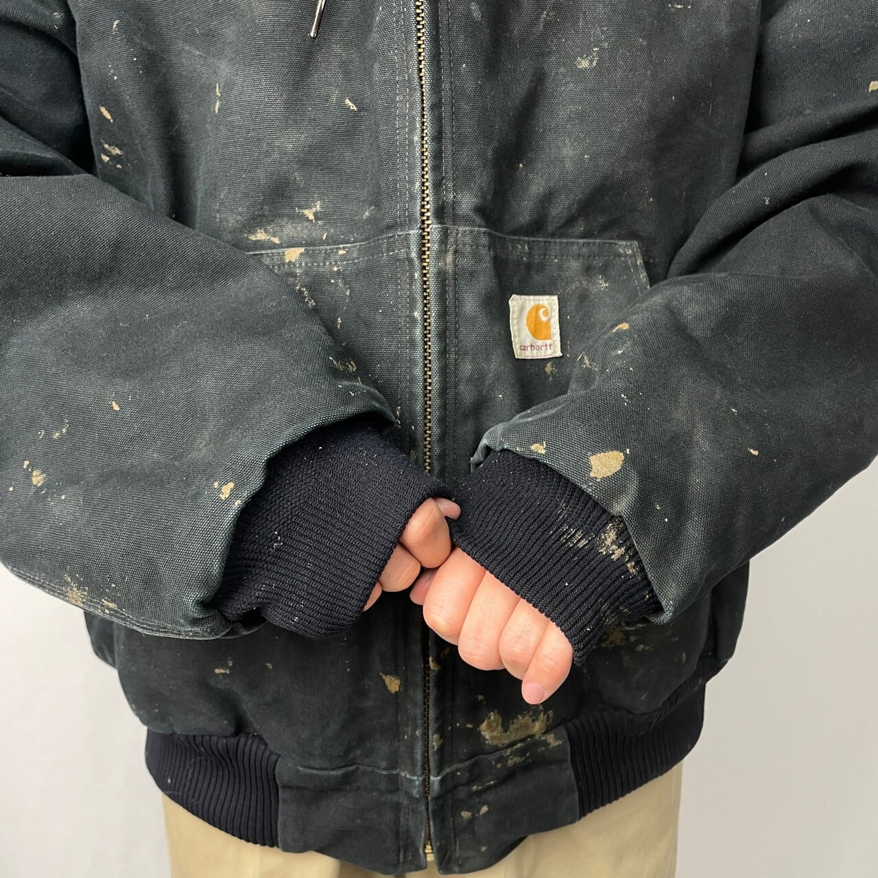 90年代 Carhartt カーハート ダック地 アクティブジャケット 90年代 Carhartt カーハート ダック地 アクティブジャケット