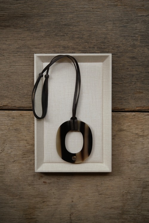 IORI／"HERMES" Isthme GM pendant necklace