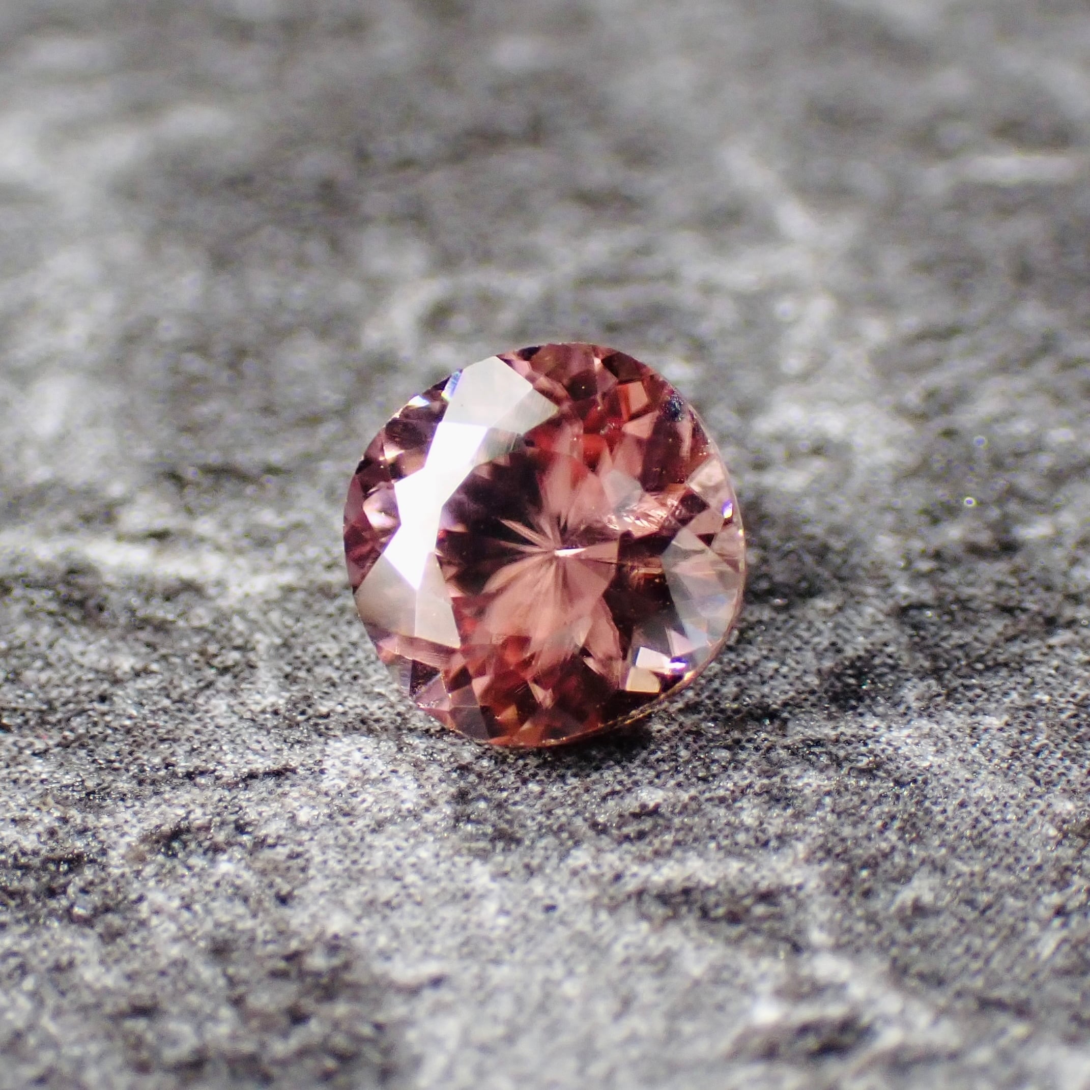 Red/Pink Zircon 5.8×5.8mm 1.29ct Cambodia | One Loose