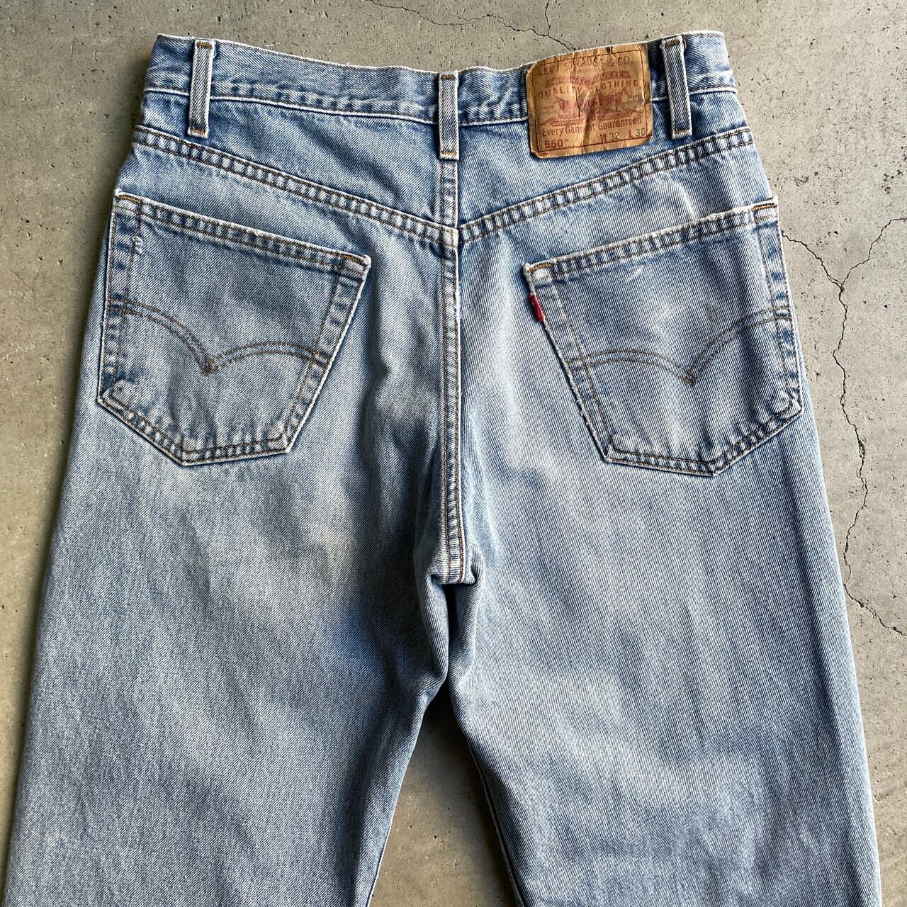 90s 【MEXICO製】 ヴィンテージ Levi's 501 クラッシュデニム