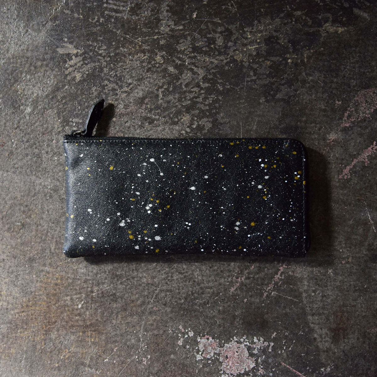 MIKAGE】HALF ZIP WALLET LARGE / ハーフジップウォレット ラージ | ON