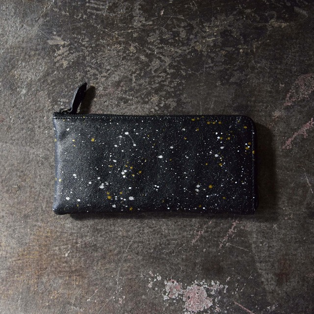 【MIKAGE】HALF ZIP WALLET LARGE / ハーフジップウォレット ラージ