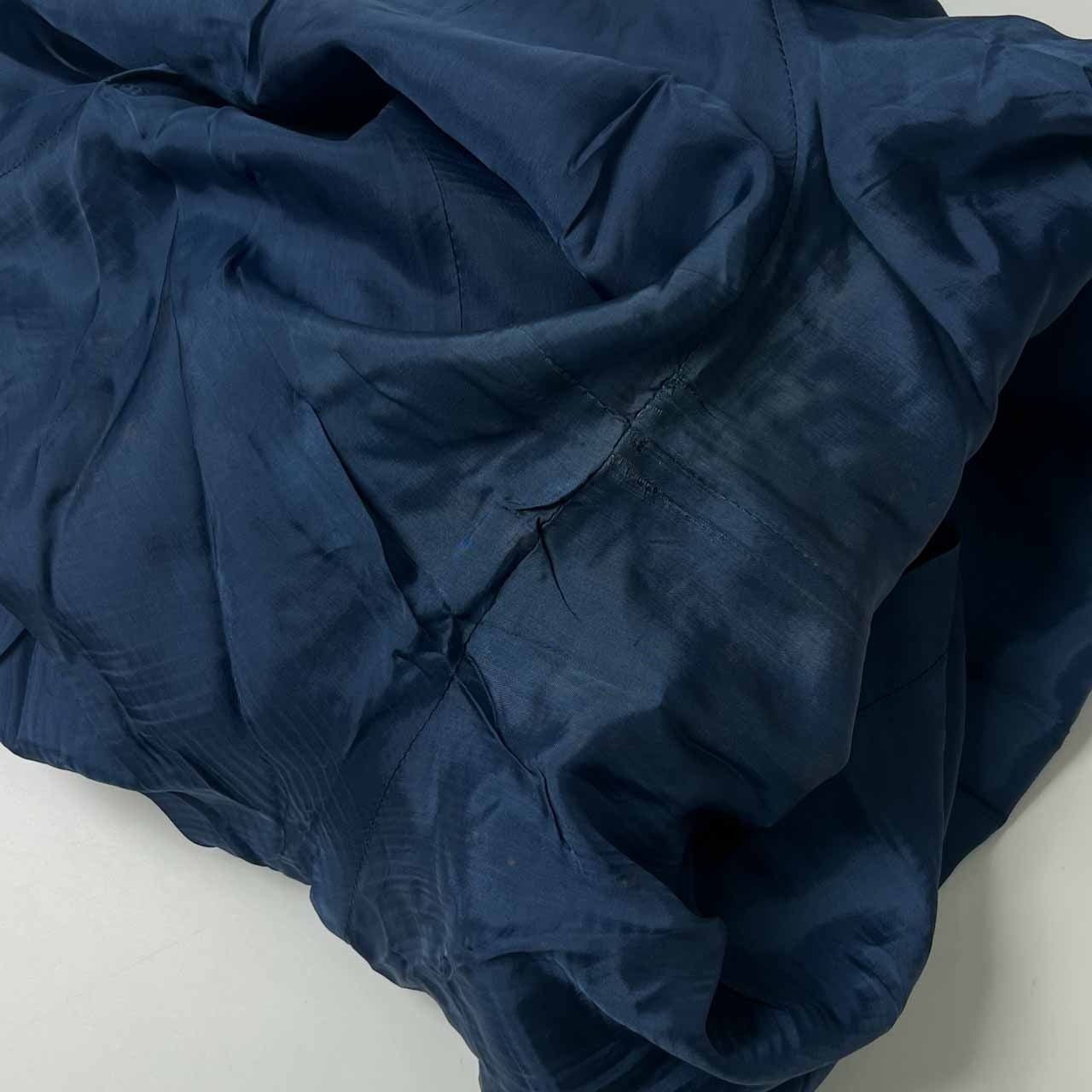 Leilian レリアン ポケット タック デザイン キュロット 11/ネイビー レディース ビンテージ