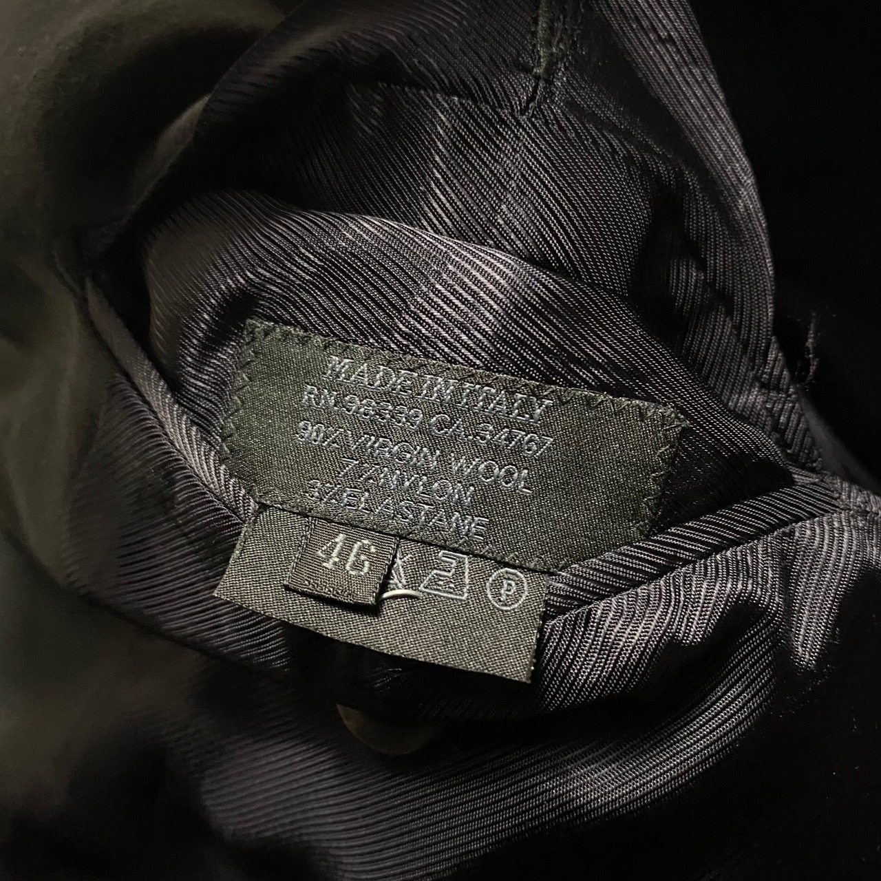 archive PRADA stretch suits set-up