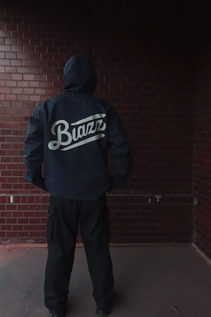 BLAZZ by IRA Water Resistant Windbreaker Anorak 24' [NAVY]