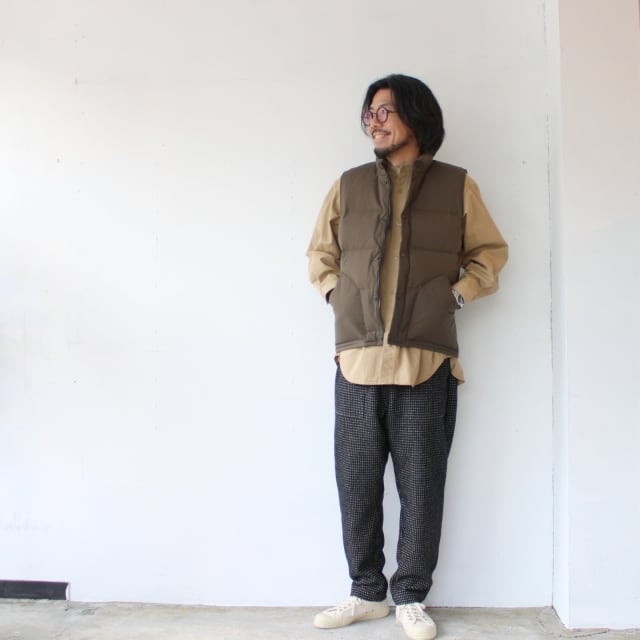 ZANTER JAPAN ダウンベスト DOWN VEST （Olive） | C.COUNTLY ONLINE