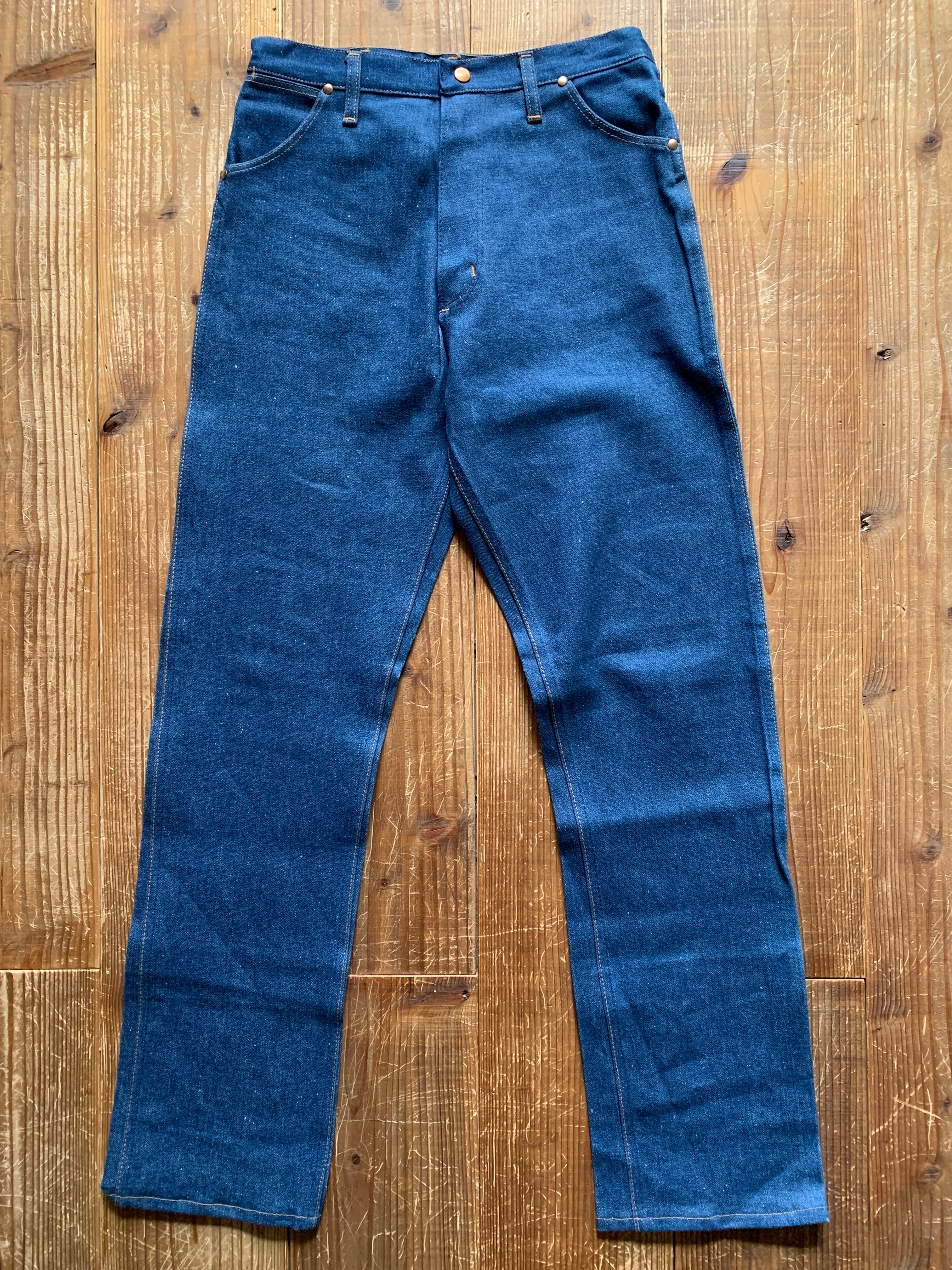 70's Wrangler 101SNVR STUDENT デニムパンツ DEADSTOCK 表記(30×32) USA製