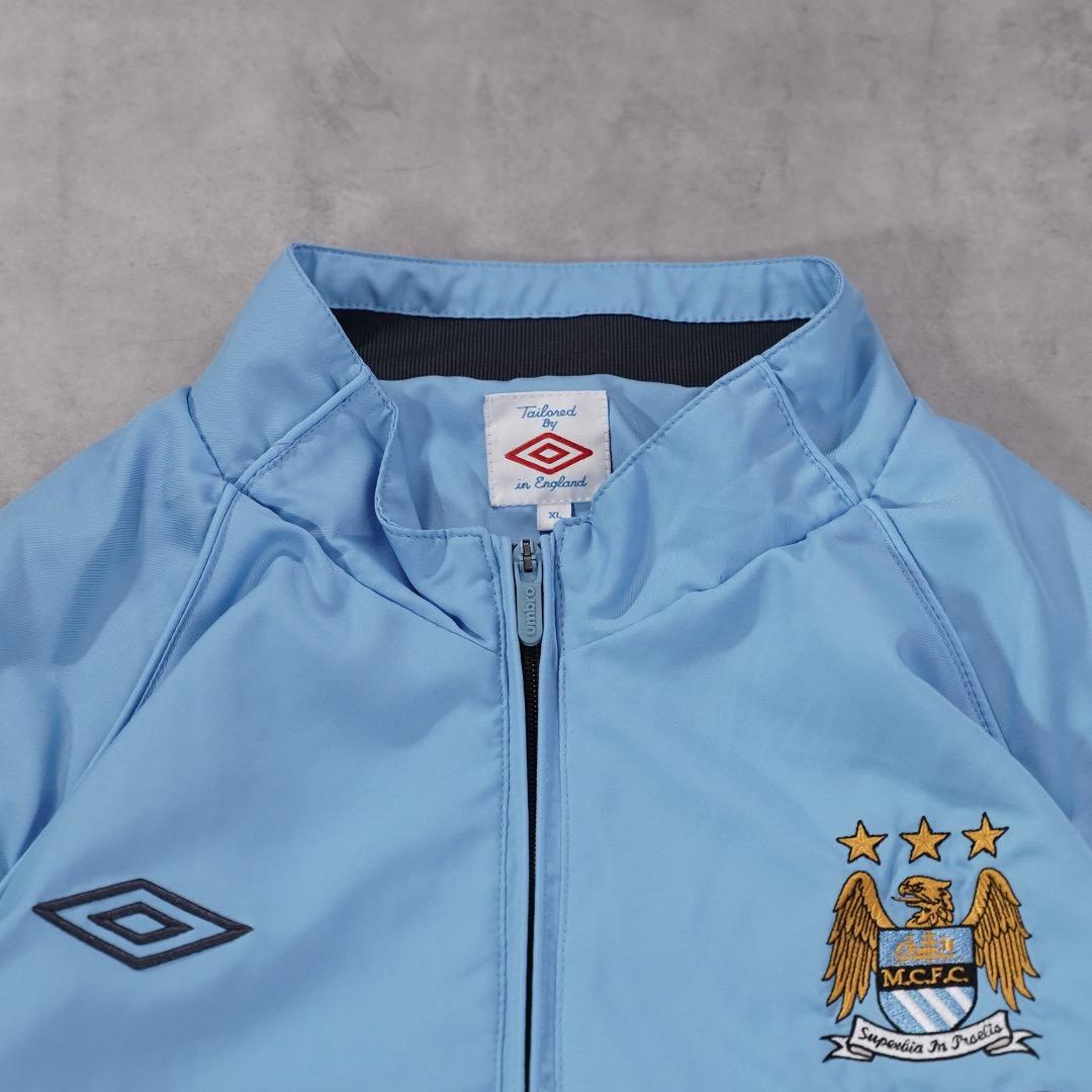 アンブロ マンチェスターシティ ジャケット サッカー 2XL 青 18263 | fuufu