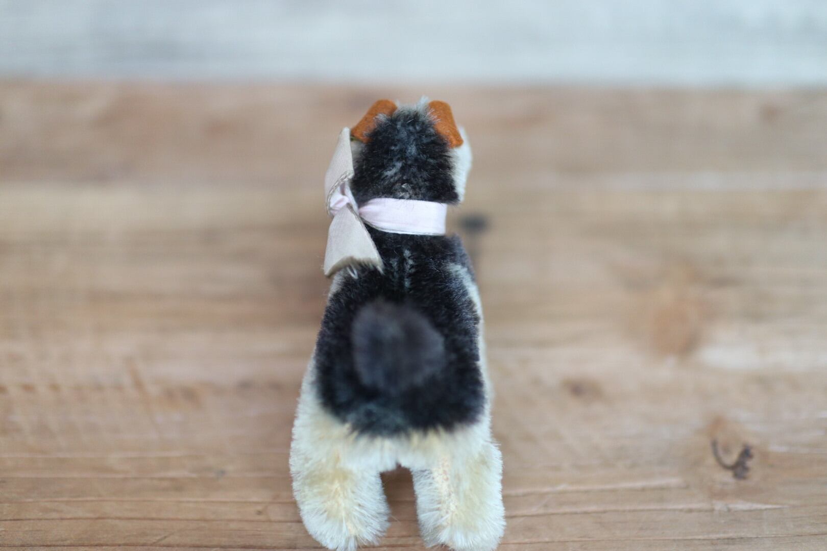 アンティーク シュタイフ 犬 エアデールテリア Terry