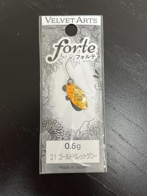 【VELVET ARTS】フォルテ 0.6g(031 ゴールドペレットグロー)