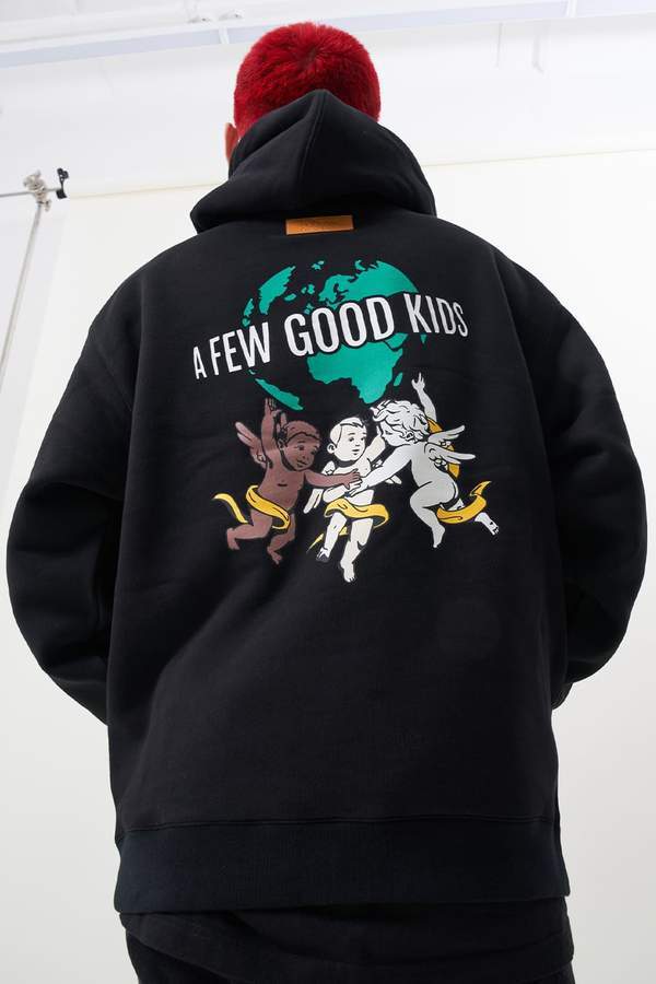 A FEW GOOD KIDS( アフューグッドキッズ)Angel Hoodie ロゴ プル ...