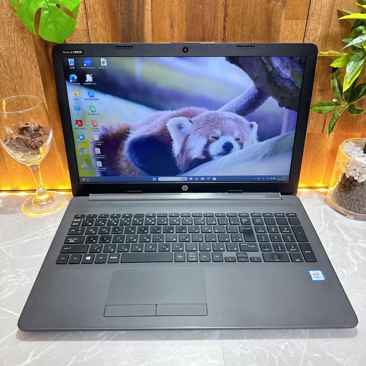 人気‼️HP 250 G7/最高峰Core i7第8世代 /メモリ16GB/SSD256GB/ ノートパソコン