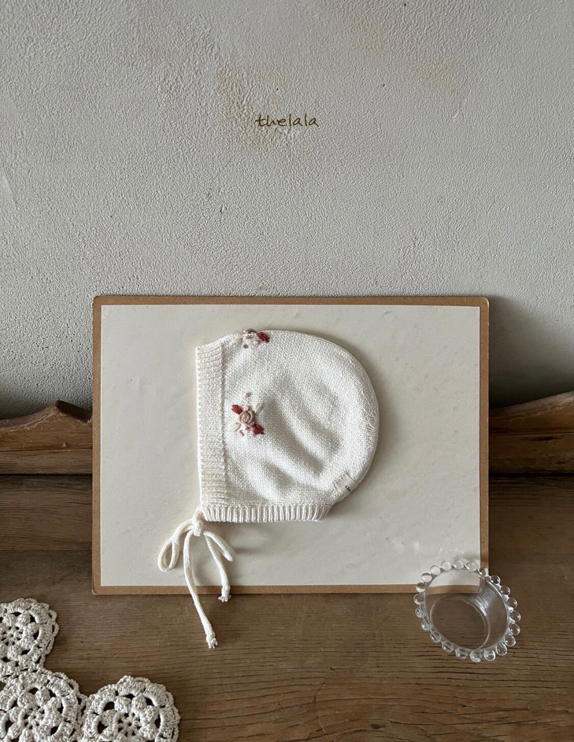 【即納】thelala/Bonnet over flowers