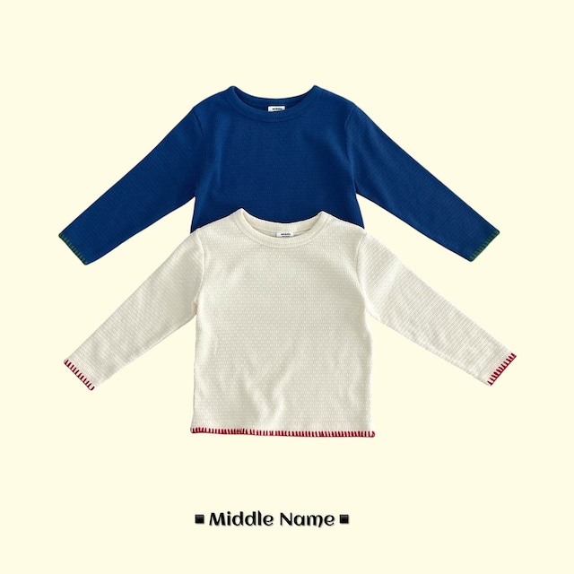 【取寄】middle name|kitsch mellow tee|キッチュメロウTシャツ|S-3XL|kids&jr|26 autumn
