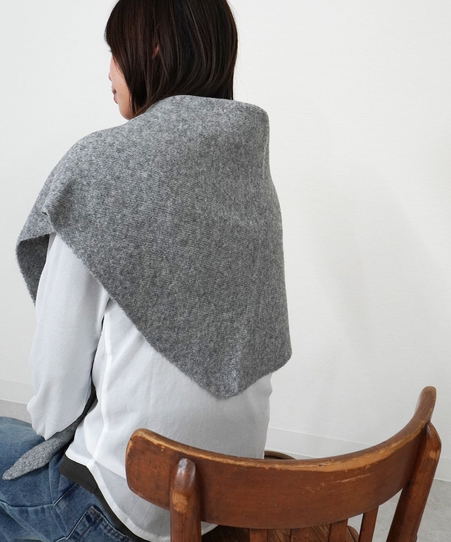 トライアングルスカーフニット 5672833（0916） | gossara(ゴサラ)