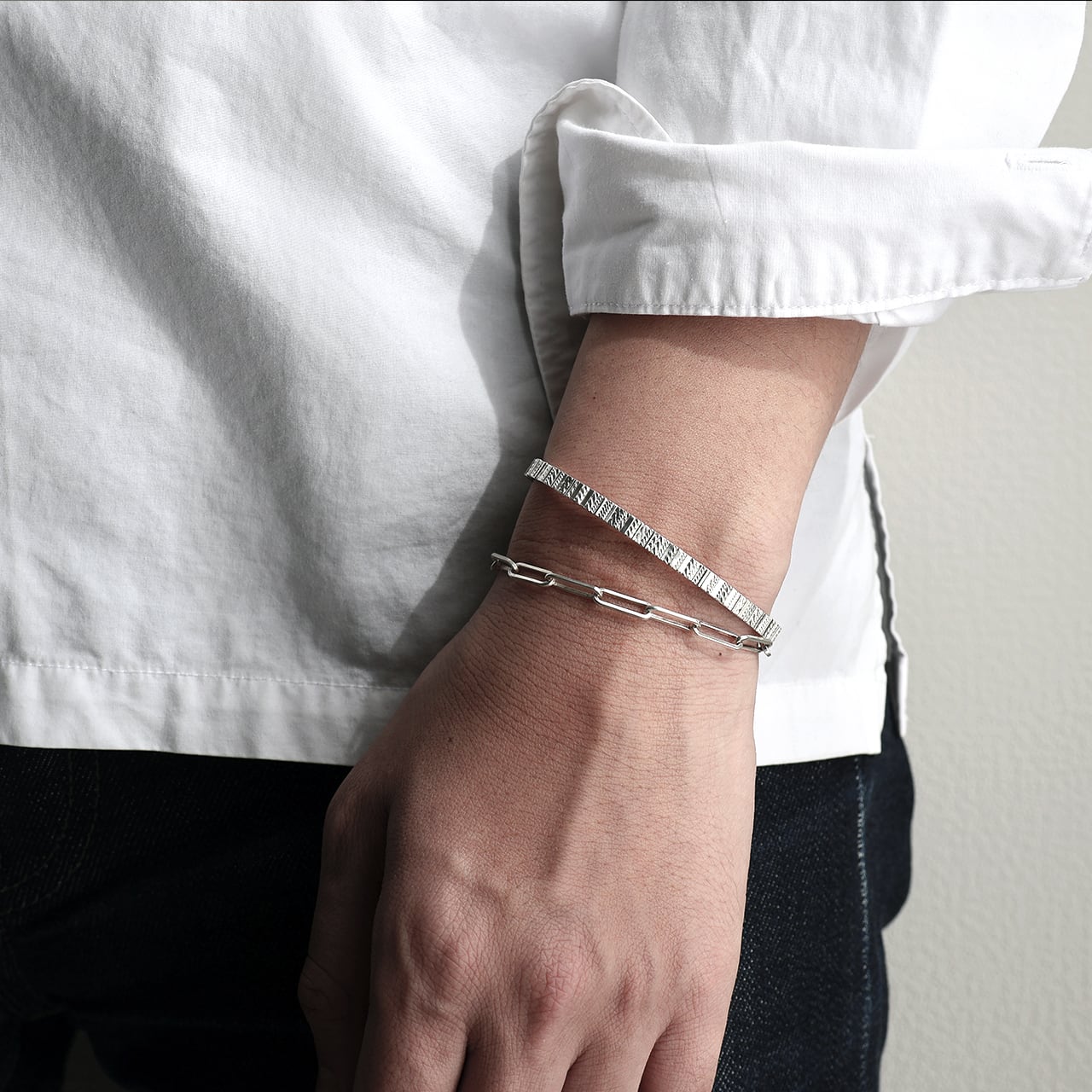 アクセサリー Cable Bracelet Cable Bracelet - Tom Wood Project Official Online Store