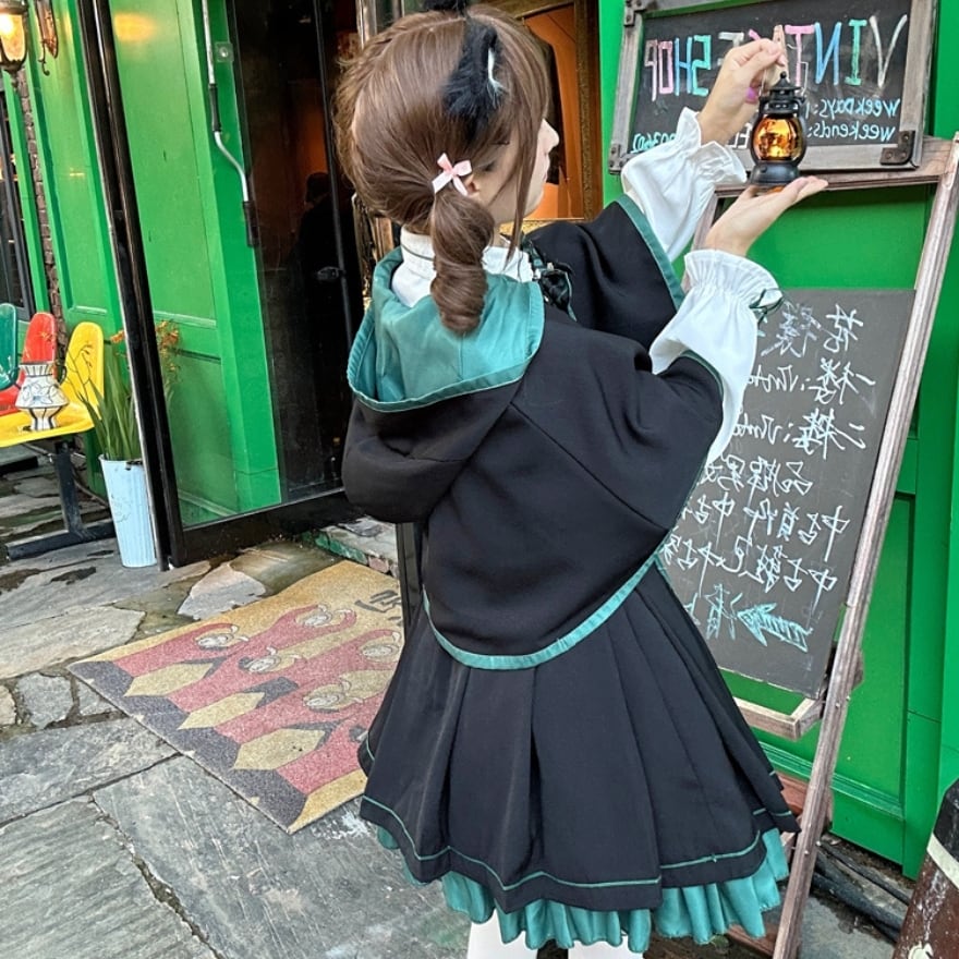 ロリィタ】魔法学園風 ケープ付き 制服 セットアップ｜SEASONZ