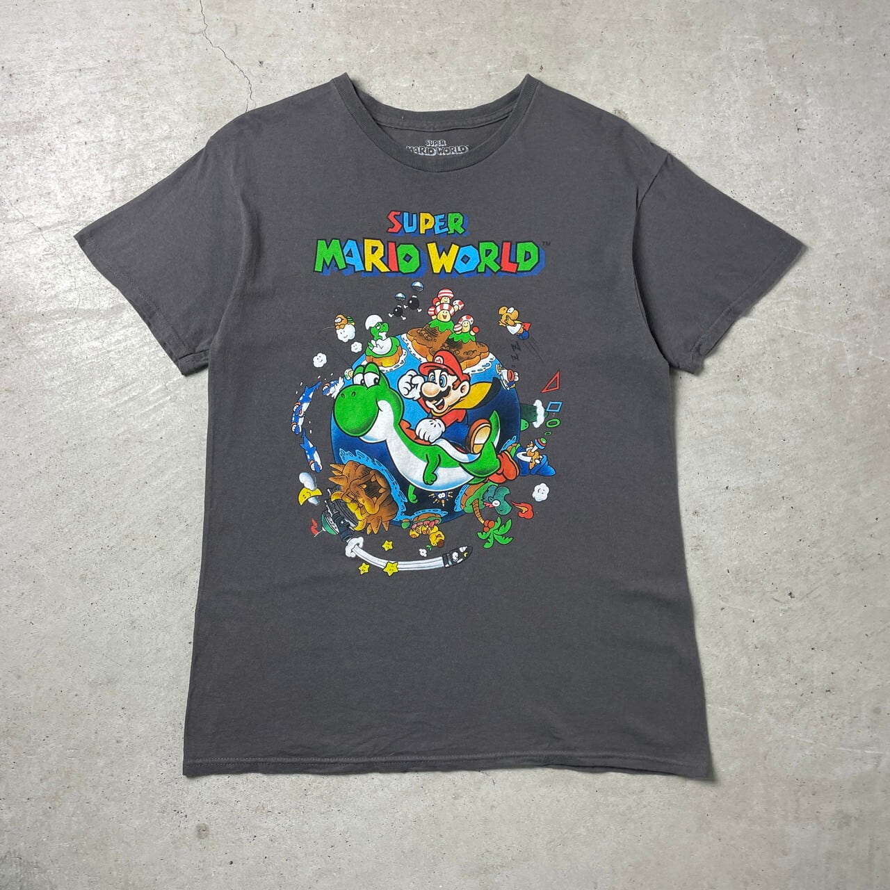 USA製 スーパーマリオ2 vintage Tシャツ 80s グリーン Y2K