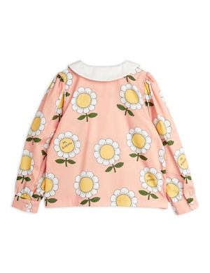 mini rodini / MR flower woven blouse
