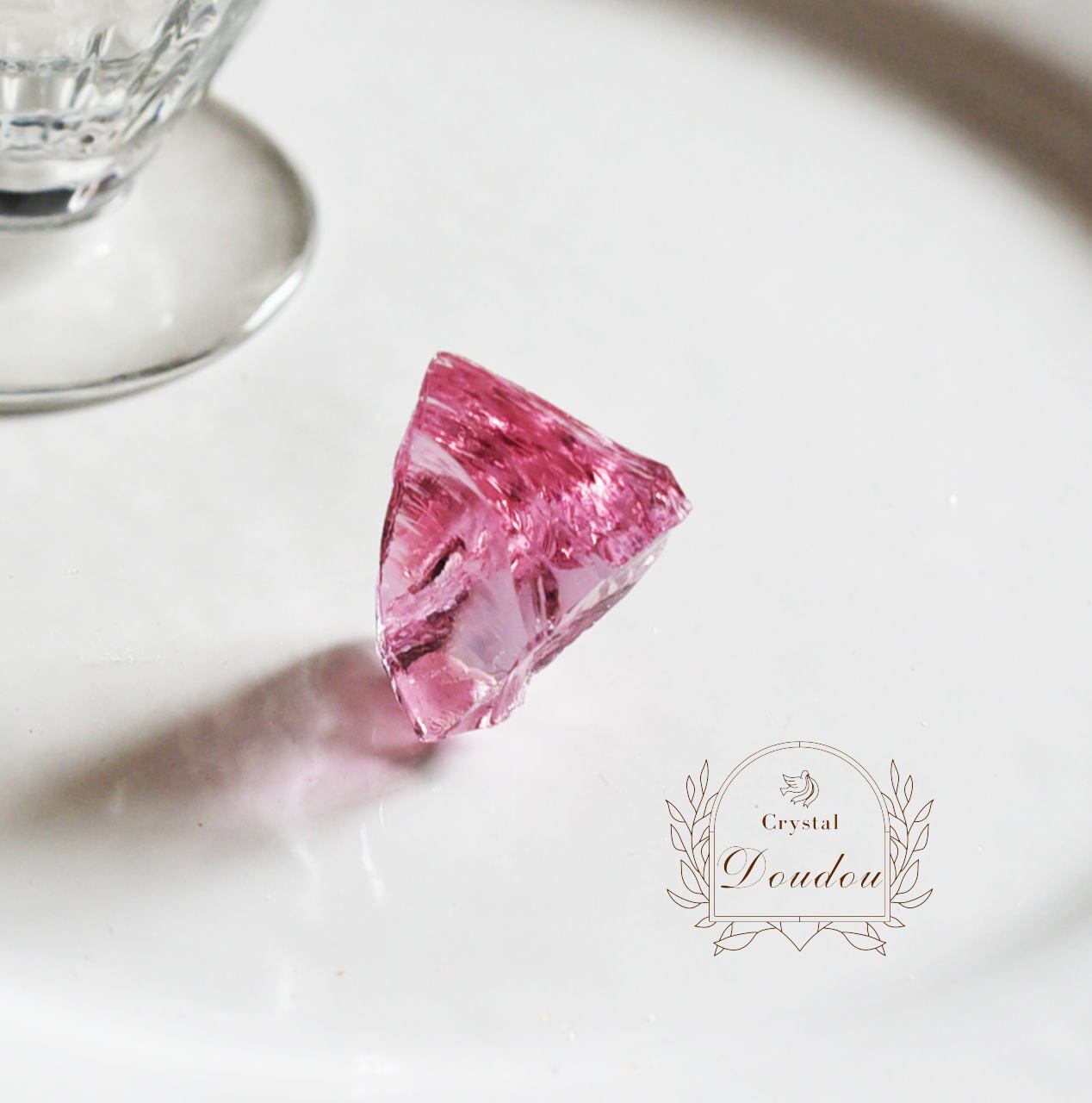 アンダラクリスタル 超希少 美粒チェリーピンク〔sa3656〕 | Crystal