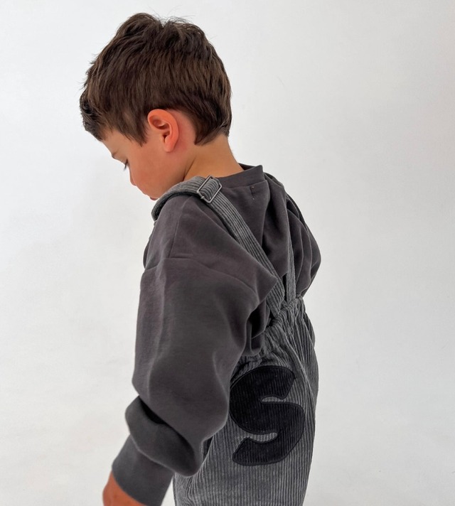 《即納/送料無料》soll.the label ¨ corduroy soll overalls - charcoal