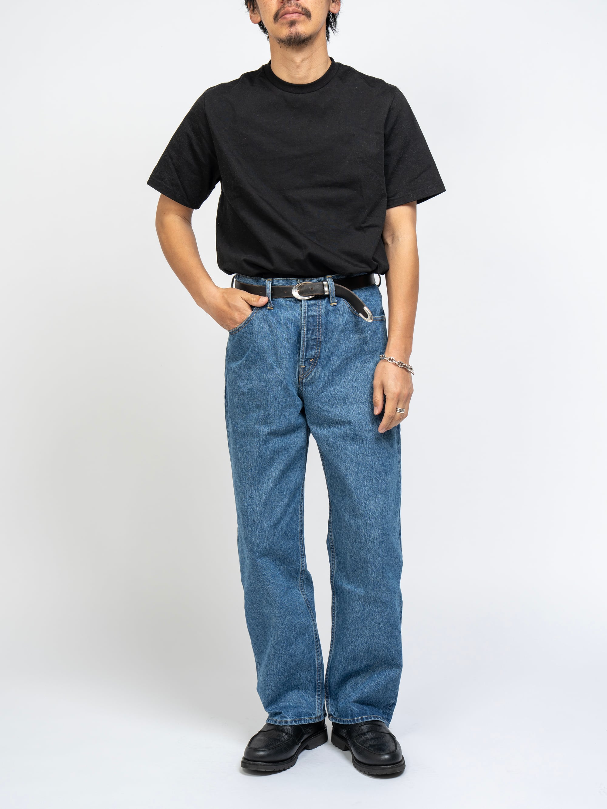 Blue Baggy Denim Pants | OVY