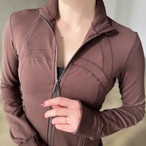 Sports zip jacket【4 colors】