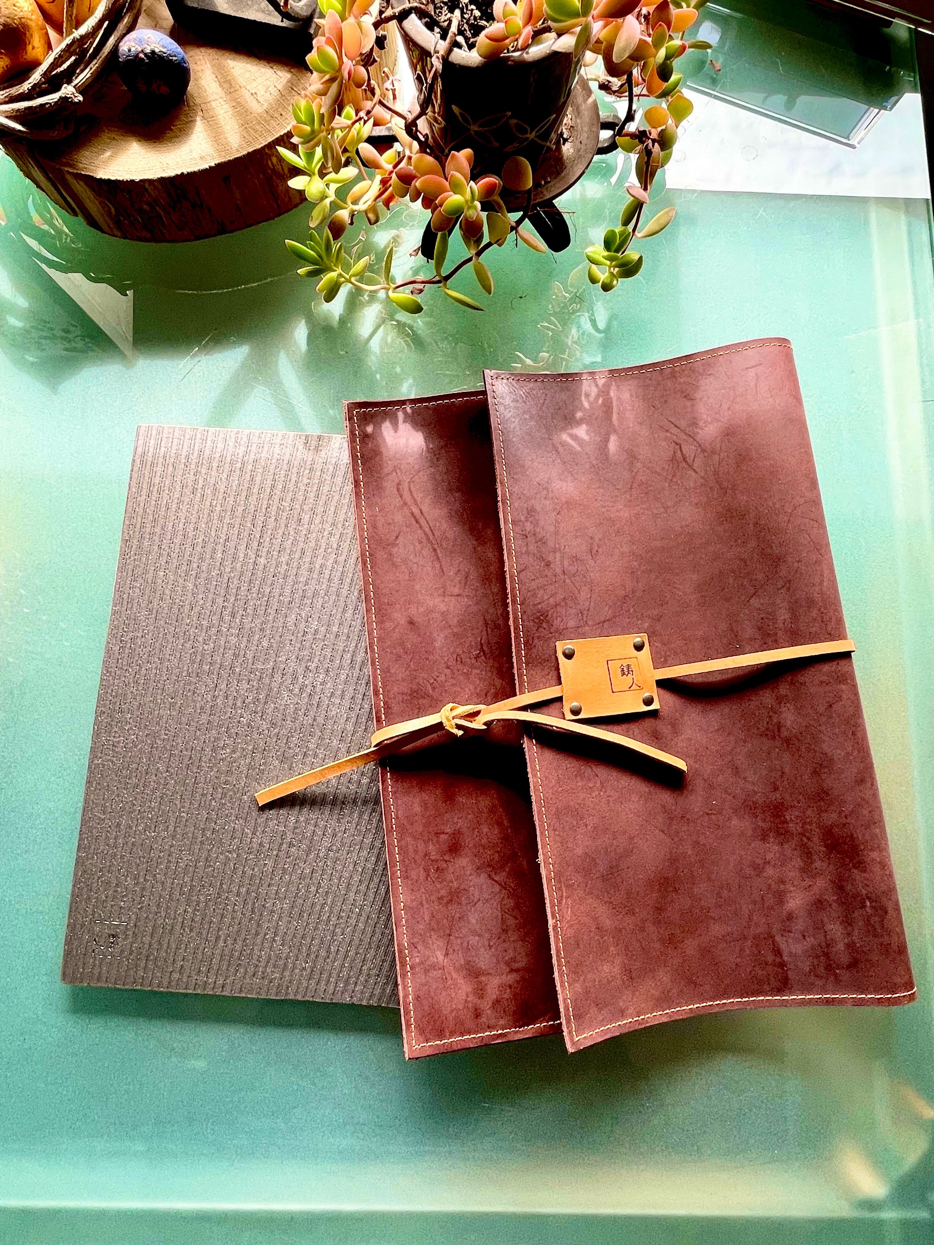 【革カバー付き】ニクイタ・ソロ(シーズニング済み) A4サイズ 5mm