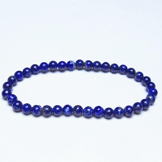 ラピスラズリ ブレスレット 5mm 一点物 メール便可 [M便 1/10] 111-48410