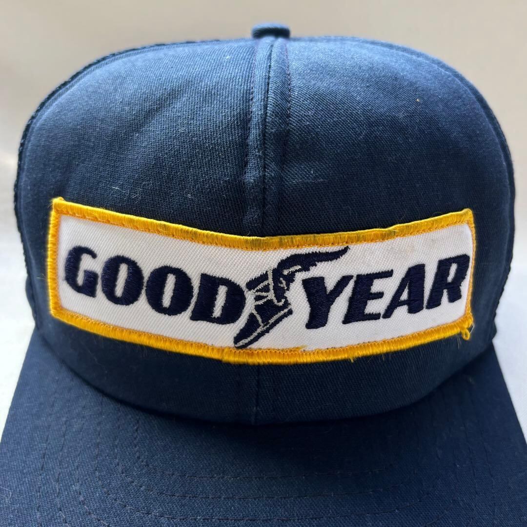 ヴィンテージ　Swingster × GOOD YEAR トラッカーキャップ GOOD YEAR SWINGSTER キャップ USA製 タイヤ ビンテージ | UC TRADING