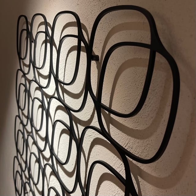 Wall Deco bure 6×4【Fe-18102】サンドブラック ウォールデコ 壁掛け