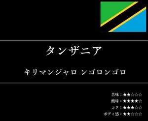 【通信販売:160g】タンザニア キリマンジャロ ンゴロンゴロ