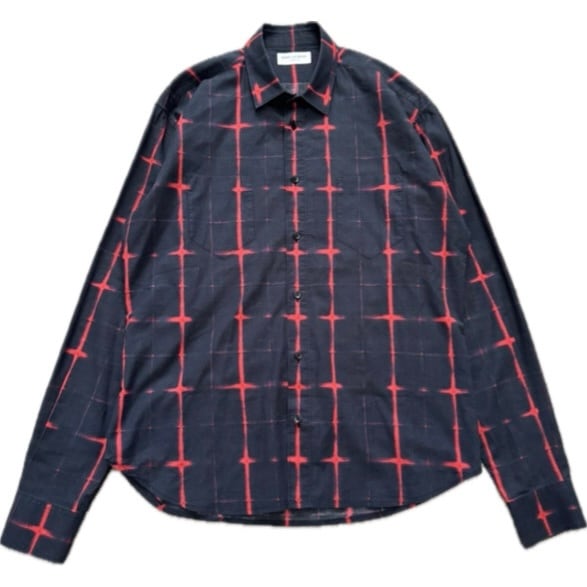 SAINT LAURENTチェック柄シャツ