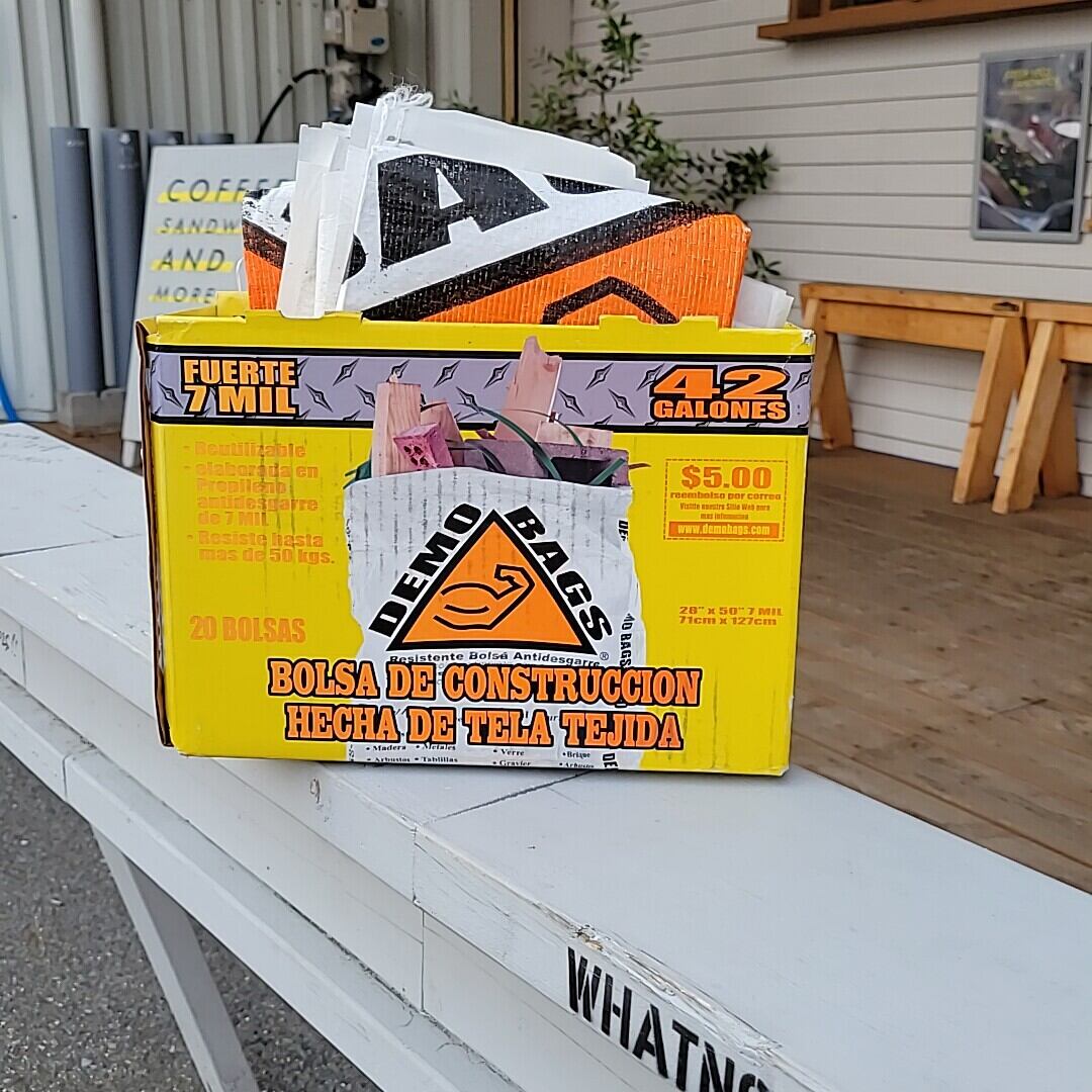 DEMO BAGS／42gal コントラクターバック | WHATNOT HARDWEAR STORE