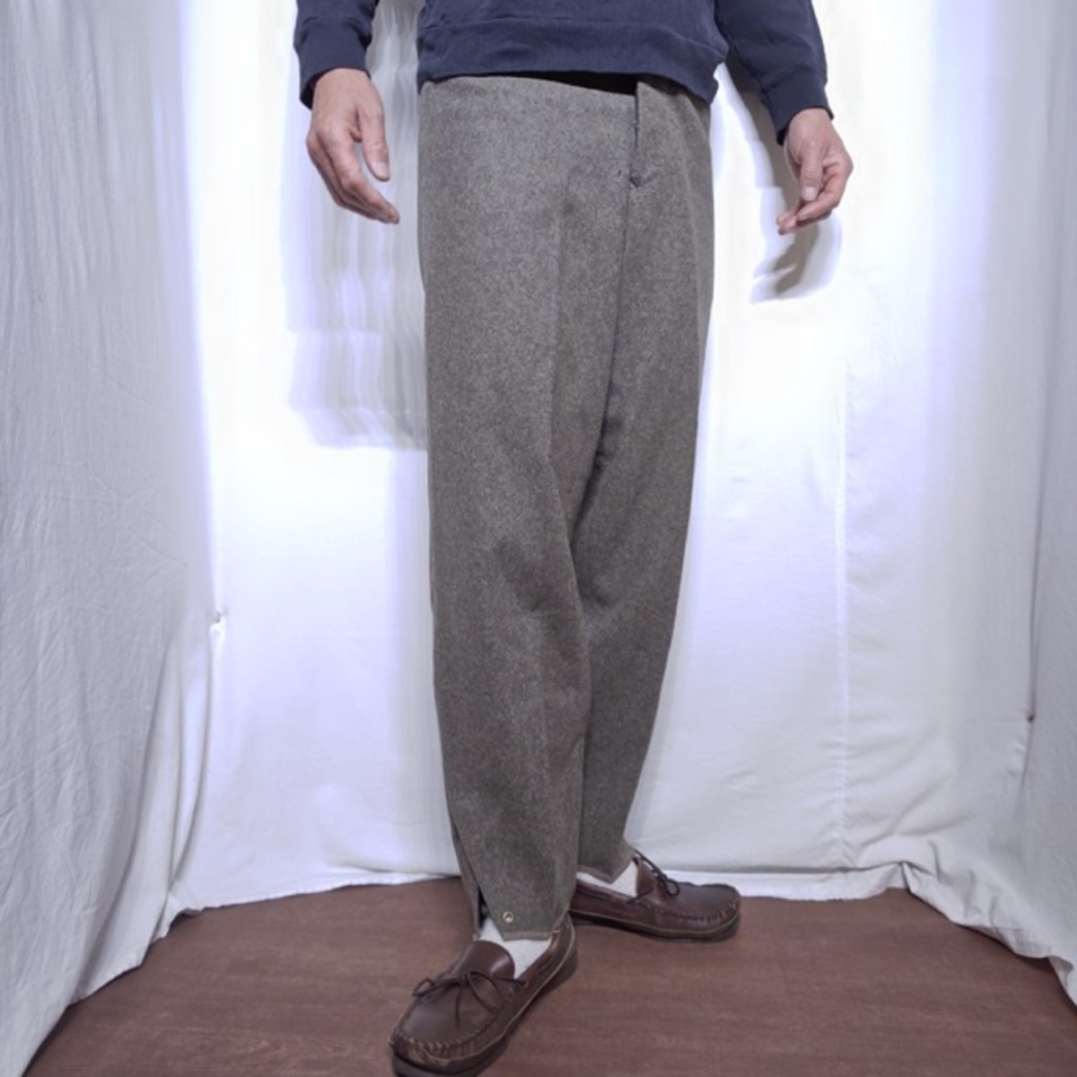 NOS ? 1940s Swedish Army Wool Pants / デッドストック？ユーロ