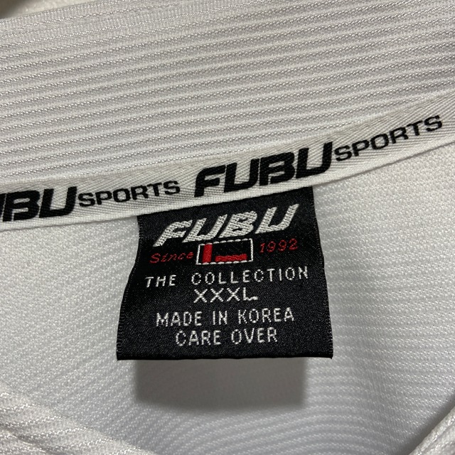 『送料無料』90s FUBU ベースボールシャツ　ビッグサイズ　ワッペン　フブ