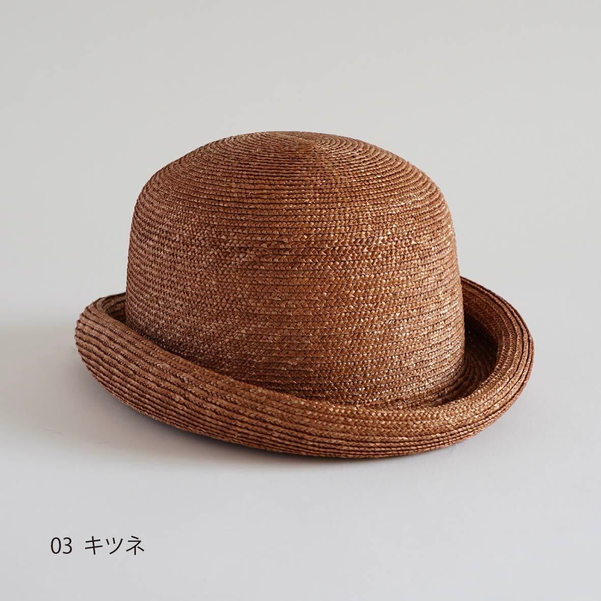Bowler ST-細麦で制作した、クラッシックなボーラーハット- | poanca