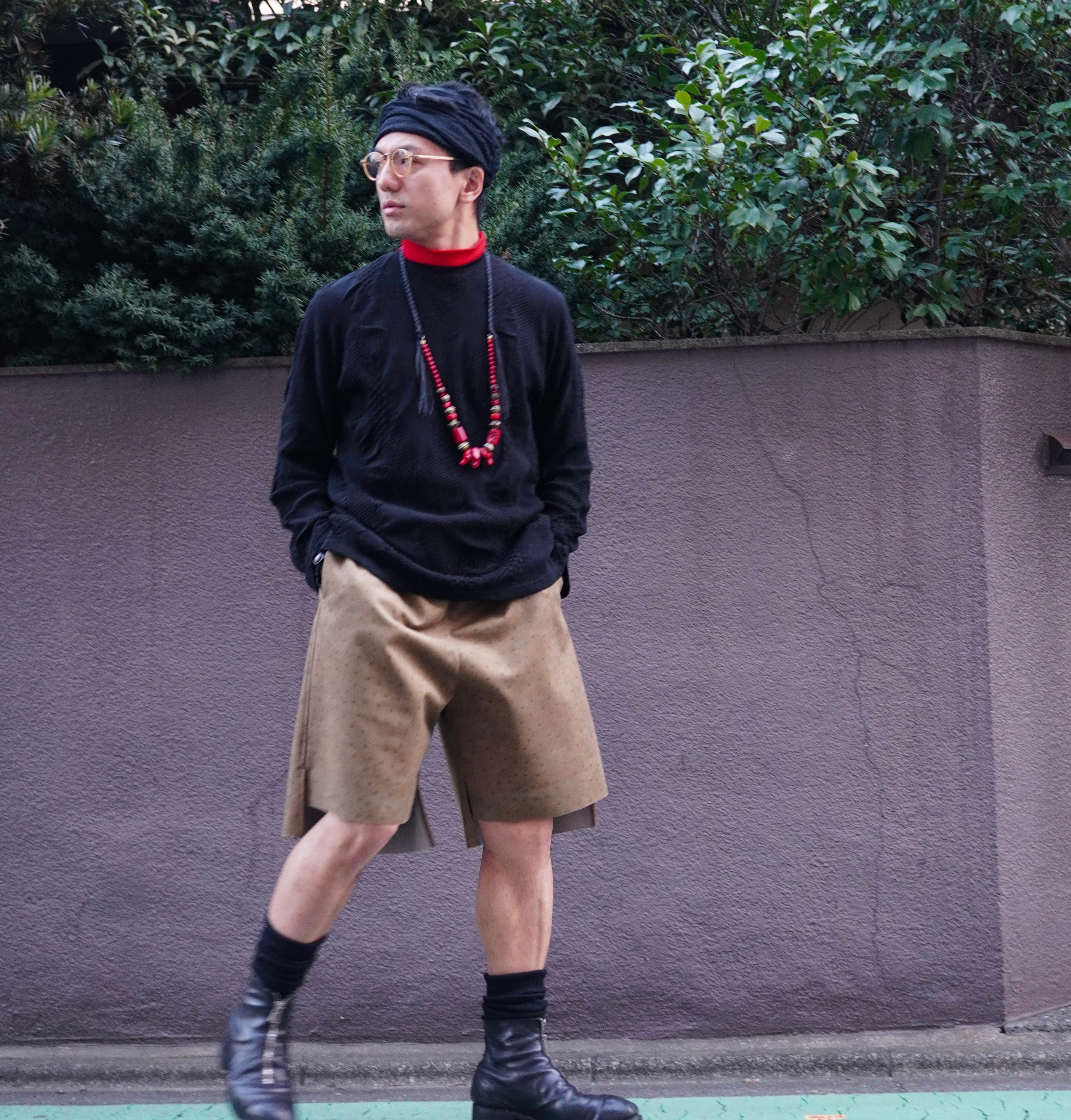 CLASS / CCES08UNI Ultrasuede Print Pants | ARCD