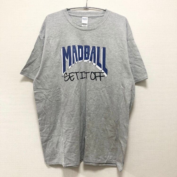 MADBALL Tシャツ マッドボール バンT バンドTシャツ ロゴTシャツ tee