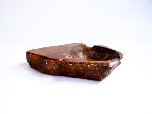 Onyx handmade ashtray or jewelry holder, made in Spain