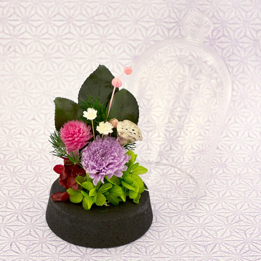 プリザーブドフラワー 御供え S Pink 四十九日 お供え お仏壇 初七日 法要 フラワーギフト専門店 Conoka Online Shop お花や観葉植物で記念日を彩る