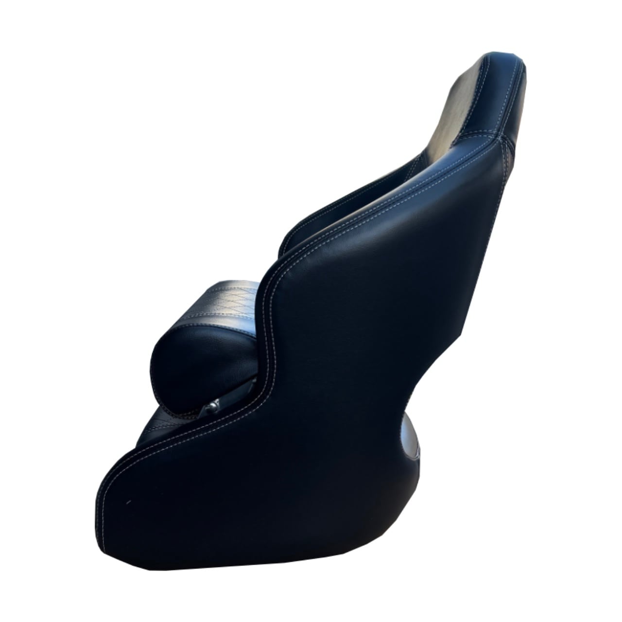 限定色】システムマリンレザーシングルシート トップノットブラック色