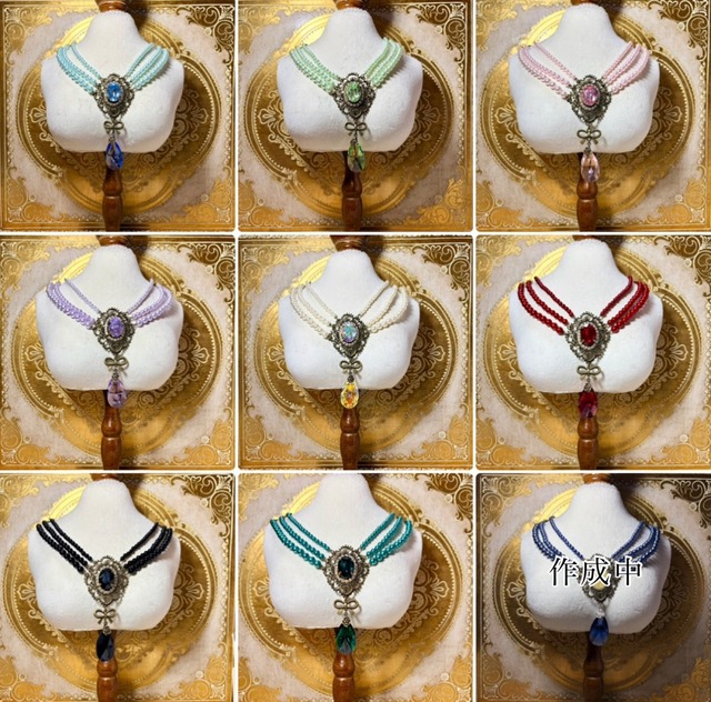 トリプルパールネックレス