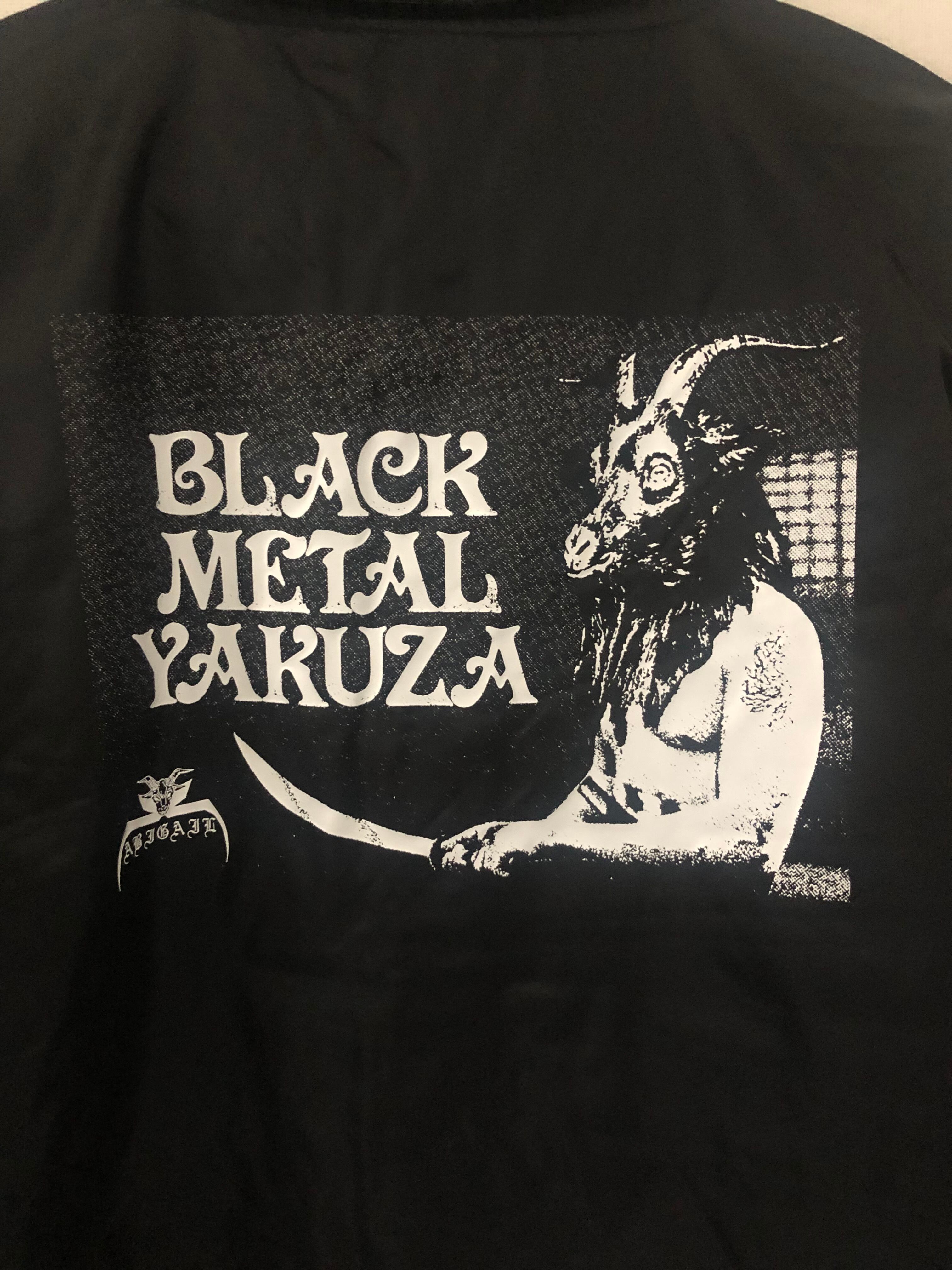 ABIGAIL Black Metal Yakuza コーチジャケット | SLAUGHTER HOUSE