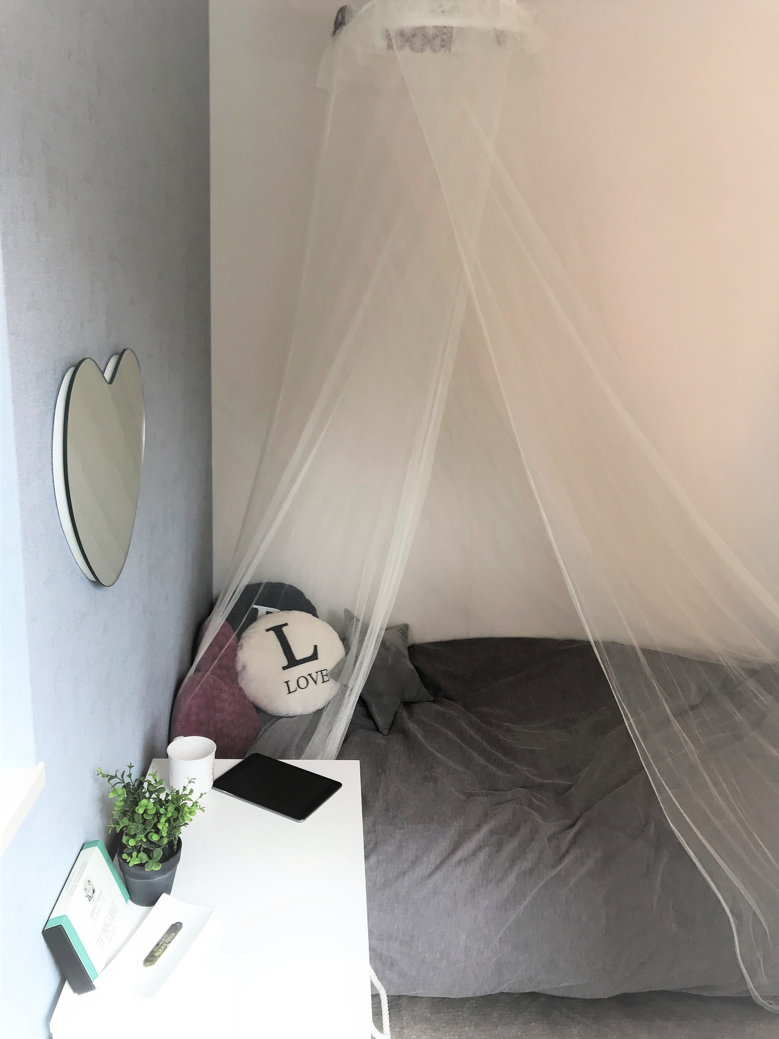 受注生産】ウォールミラー / ハートの鏡 | continueD