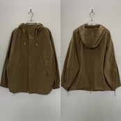 【受注予約:9月下旬入荷予定】裾ドロストマウンテンPK/カーキベージュ