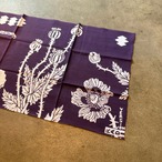 TENUGUI VERSION 伝統工芸 手ぬぐい 悪の華 PURPLE