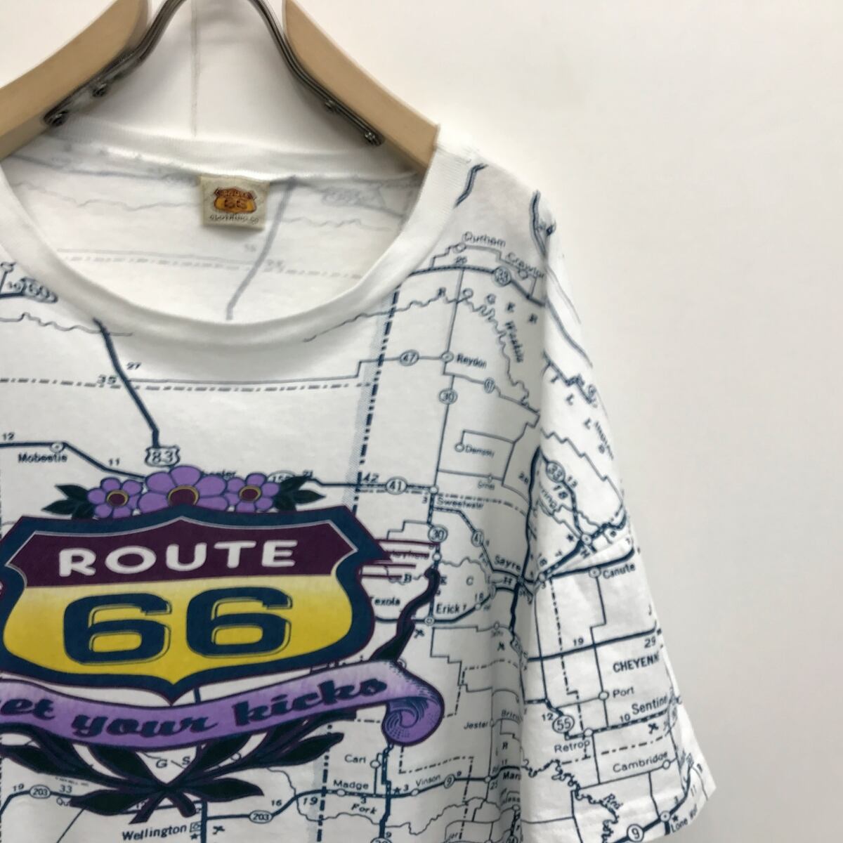 マンハッタン 柄シャツ USA 90s 半袖 アロハ シャツ 総柄 グレー