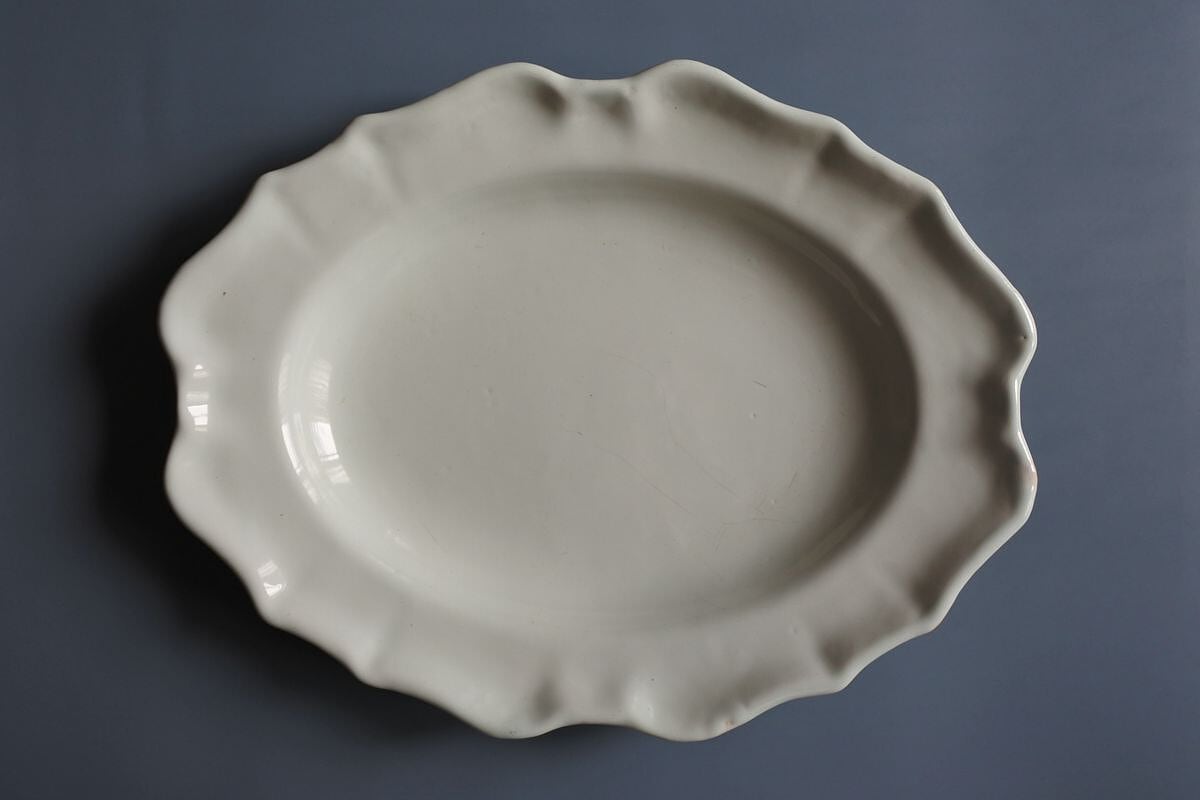 18th-19th C. French Faience Oval Platter